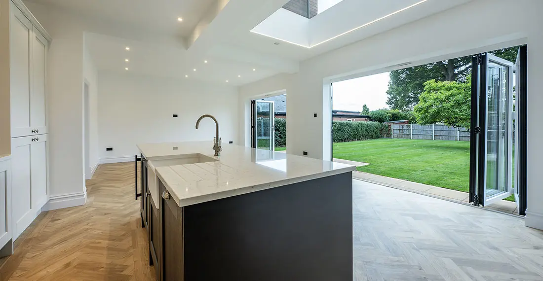 Period home extended with contemporary family and entertaining spaces